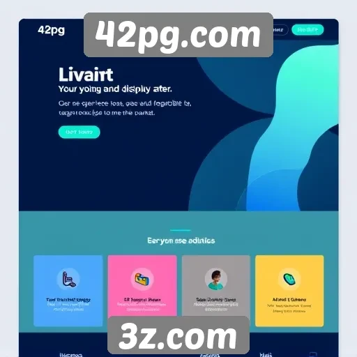 Acessibilidade e design do site 42pg.com